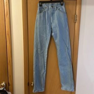Wrangler Women’s Cowboy Western Cut Light Wash Jeans Size 4-5 X 36 Long Tall